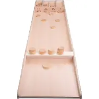 Longfield Games Longfield sjoelbak deluxe advanced incl 30 sjoelstenen wedstrijdsjoelbak 200cm light finish