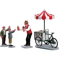 Lemax Kerstfiguur Gelato cart