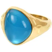 Ixxxi Fame-Azul-Goudkleurig-Dames Ring
