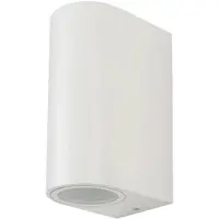 V-TAC VT-7652RD GU10 Buitenverlichting - Omhoog - Omlaag - Fittingen - Wit - IP44 - Modelnr: - VT-7652RD