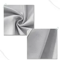 Kamyra Gordijnen - 2 stuks - 100% Polyester - Gordijnroede/Gordijn/Vitrage - Verduisterend & Thermisch - Lichtgrijs - 140x175 cm