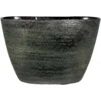 HS Potterie Planter tokio Ovaal l52b17h37cm groen