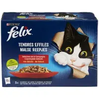 Felix 4x reepjes mals Campagne gelei 12x85g