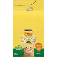 Friskies 3x droogvoer voor katten -kalkoen, Kip & Groenten - kattenvoer voor binnenhuiskatten- 1.5kg