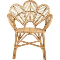 Beliani FLORENTINE II - Fauteuil - Natuurlijk - Rotan