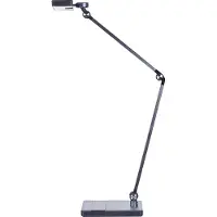 Beliani LACERTA - Bureaulamp - Zwart - Aluminium