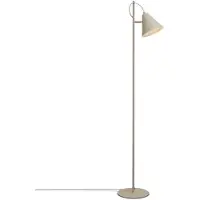 It´s about RoMi Vloerlamp Lisbon, crème / amber, Woon-/ Eetkamer, metaal, Modern, vloerlamp