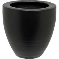 HS Potterie Pot athene d39h39cm zwart