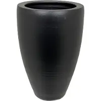 HS Potterie Vaas athene d41h100cm zwart