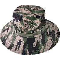 Decopatent - Camouflage Jungle Hoed - Bucket Hat Safari - Vissershoedje Heren - Dames - Volwassenen - Maat 56/58 - Zonnehoed Outdoor Vissershoed - Kleur: Army GROEN