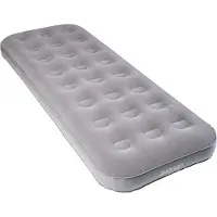 Vango - Single Flocked Airbed - Slaapmat One Size, grijs
