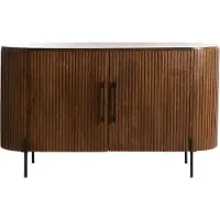 Light & Living Kast 140x40x78 cm DUMOSI hout donker bruin (Bruin, 140x78x40cm)