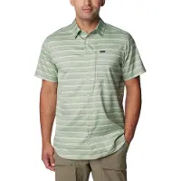 Columbia Silver Ridge Utility Korte Mouw Shirt Groen || Maat: XL