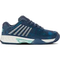 K-swiss Tennisschoen K-Swiss Kids Hypercourt Express 2 HB Indian Teal Star White Moonstruck-Schoenmaat 38