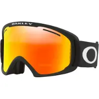 Oakley - Skibrillen - O-Frame 2.0 Pro XL Fire Iridium & Persimmon voor Unisex - Zwart