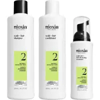 Nioxin SYSTEM 2 Natuurlijk, zichtbaar dunner wordend haar Natural Hair Progressed Thinning3-Step-System Set Scalp + Hair Shampoo 300 ml + Scalp + Hair Conditioner 300 ml + Scalp Care + Hair Thickeing