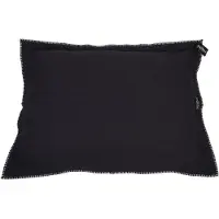 Lex & Max Lex &amp; Max hondenkussen Rectangle Raw Uni Black 100 cm