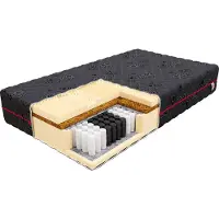 FDM NEON Matras 80x200 cm - Hoogte 24 cm H3 - Pocketvering Matrassen - Dubbelzijdig - 7 zones - Antiallergisch