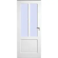 Skantrae Binnendeuren SKS 1240 Blank facet glas | Moderne binnendeur | Deurengigant.nl