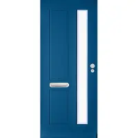 Skantrae Voordeuren SKN 2387 Iso satinato blanke bies glas | massief hardhout | Deurengigant.nl