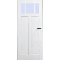 Skantrae Binnendeuren SKS 231 Blank facet glas | Moderne binnendeur | Deurengigant.nl