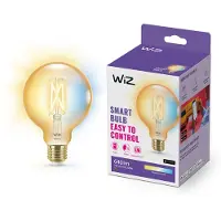 WiZ Connected WiZ Globe Filament - Warm tot Koelwit Licht - E27 - Goud