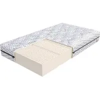 FDM VALORE Matras 90x200 cm - Hoogte 19 cm H2 - Koudschuim Latex Matrassen - Dubbelzijdig - 7 zones - Antiallergisch
