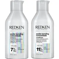 Redken Acidic Bonding Concentrate Herstelt & Versterkt Shampoo - 300ml | Voor Shampoo Zonder Sulfaten