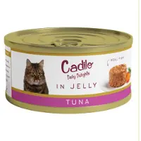 Cadilo Daily Delights - tonijn in gelei - natvoer kat (70 g) 4 verpakkingen (24 x 70g)