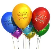 Benza - Leeftijd Ballonnen - 8 Jaar (12 stuks)