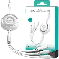 JOYROOM S-A40, 1 meter, Lightning, USB-C, Wit