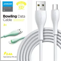 JOYROOM - USB - USB Type C kabel - 3 - A - 1 - m - wit - (S-1030M8)