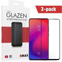 BMAX 2-pack Xiaomi Mi 9T Pro Screenprotector - Full Cover - Zwart