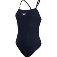 Speedo Eco Endurance+ Thinstrap Swimsuit Blauw UK 36 Vrouw