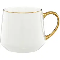 Ambition Koninklijke Porseleinen Mok 460 ml - Elegant Goud Design