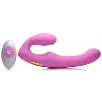 Strap U - U-Pulse - Silicone Pulsating and Vibrating Strapless Strap-On