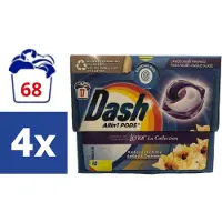 Dash All in 1 Pods - Amber & Orchidee - Waspods - 4 x 17 Wasbeurten Voordeelverpakking