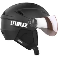 Bliz Skihelm Strike Visor Matte Black-S