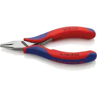 Knipex 64 22 115 Elektronica en fijnmechanica Voorsnijder Met facet 115 mm