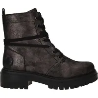 Rieker 72675-00 dames veterboots sportief