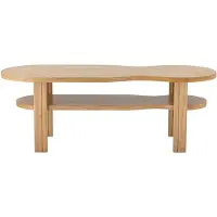 Bloomingville Valria Salontafel, Naturel, Eiken fineer hout
