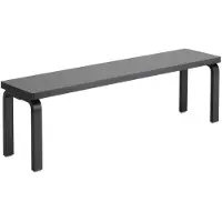 Artek 168b Bank Zwart - Bankjes Berk Black - 28502453