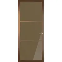 Svedex Binnendeuren NDB901 Metallic Brons Brons glas | Afgelakt met Superlak | Deurengigant.nl