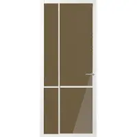 Svedex Binnendeuren NDB903 Brons glas | Afgelakt met Superlak | Deurengigant.nl