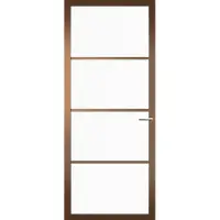 Svedex Binnendeuren NDB900 Metallic Brons Satijnglas | Afgelakt met Superlak | Deurengigant.nl
