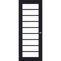 Svedex Binnendeuren Front FR519 Zwart Satijnglas | Afgelakt met Superlak | Deurengigant.nl