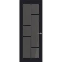 Svedex Binnendeuren Front FR506 Zwart Rookglas | Afgelakt met Superlak | Deurengigant.nl