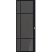 Svedex Binnendeuren Front FR501 Zwart Rookglas | Afgelakt met Superlak | Deurengigant.nl