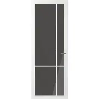 Svedex Binnendeuren Form FM06 wit Rookglas | Afgelakt met Superlak | Deurengigant.nl