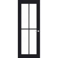 Svedex Binnendeuren Front FR510 Zwart Satijnglas | Afgelakt met Superlak | Deurengigant.nl